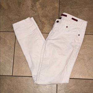 Banana Republic White Skinny Jeans